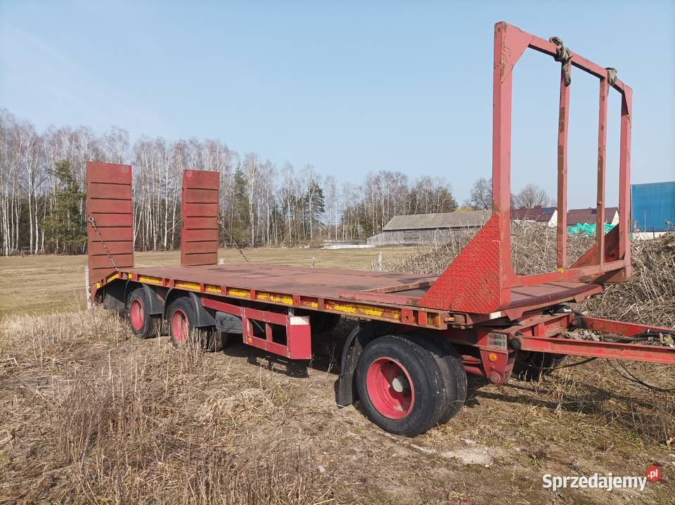 Przyczepa uciąg laweta do bel maszyn Zikun lawety Ostrołęka