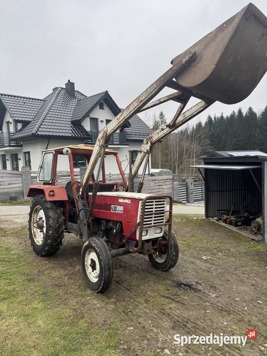 Traktor ciągnik Steyr 430 z turem z ładowaczem małopolskie Limanowa