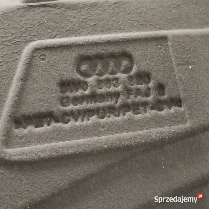 Oryginalne wygłuszenie osłona maski silnika Audi