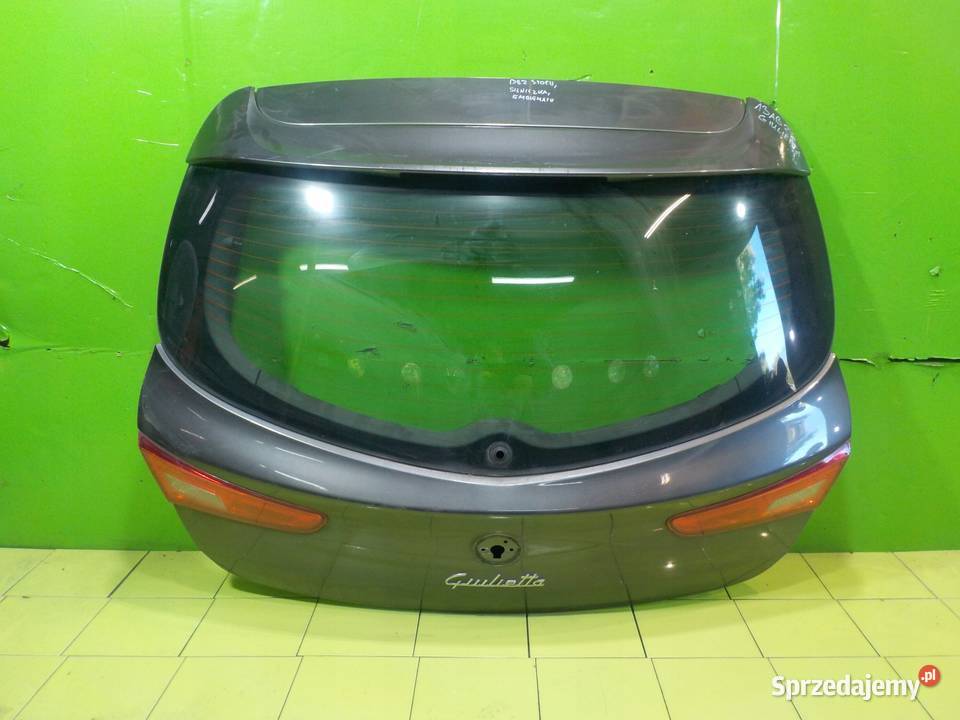 ALFA ROMEO GIULIETTA 20 JTDM 11r klapa tyl