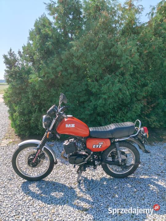 Motocykl MZ ETZ 125 kat B zarejestrowany MZ Kalisz
