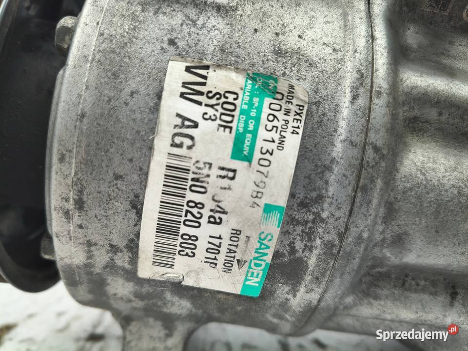 SPRĘŻARKA KLIMATYZACJI VW Golf VI Skoda Octavia Chełm