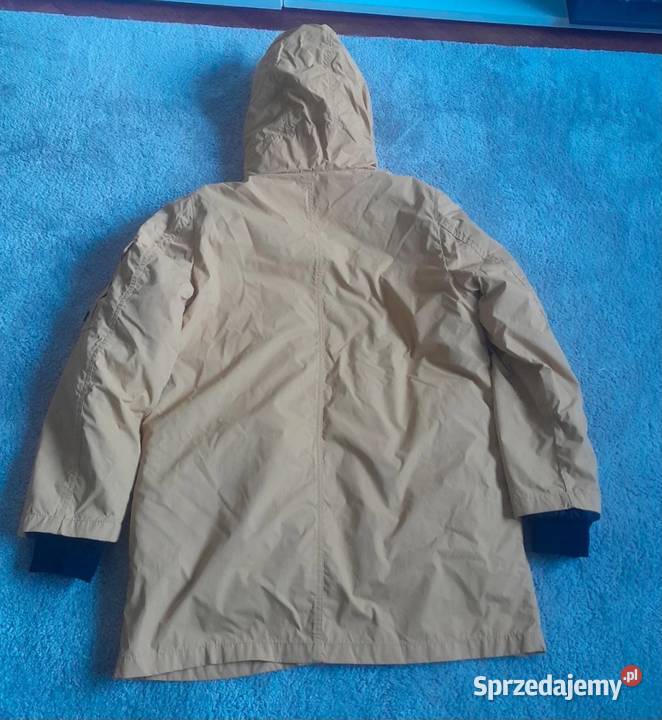 Żółta ciepła kurtka Balice sprzedam
