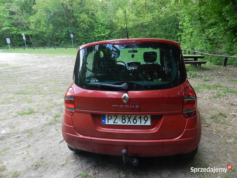 Renault Modus ekonomiczny zadbany SERWISOWANY wielofunkcyjna kierownica