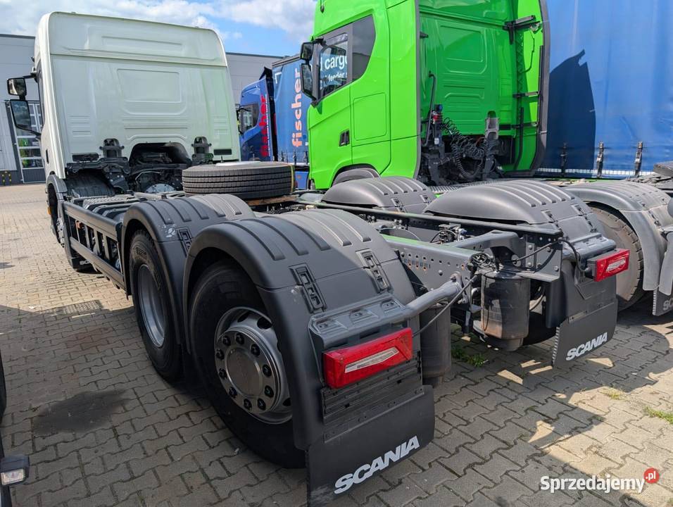 NOWA Scania P 340 B6x24NA rama pod zabudowę oś 1km małopolskie Kraków