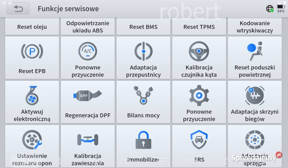 Zestaw do diagnostyki osobowych dostawczych Siedlce