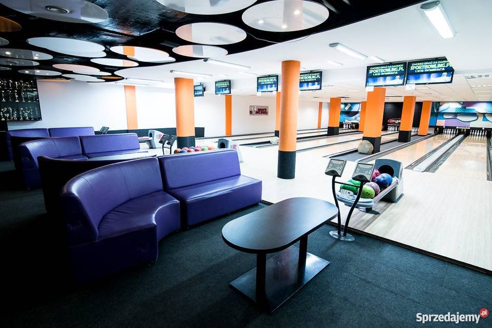 Kręgielnia Wyposażenie kręgielni bar Bowling Włocławek sprzedam