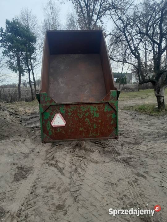 Przyczepa jednoosiowa Przyczepy rolnicze Kępno