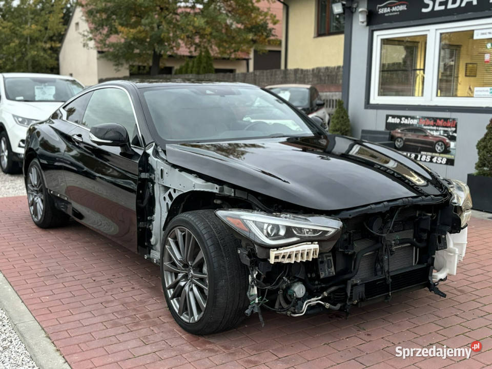 Infiniti Q60 Q60 SPORT Wypas czarny Sade Budy