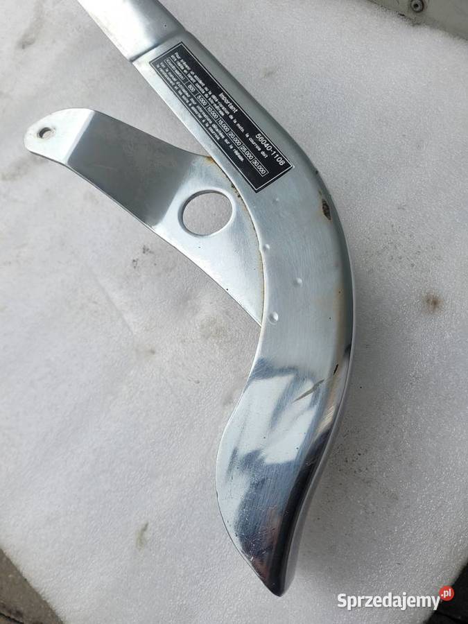 Kawasaki EN500A EN 500 A OSŁONA ŁAŃCUCHA CHROM Nowy Tomyśl