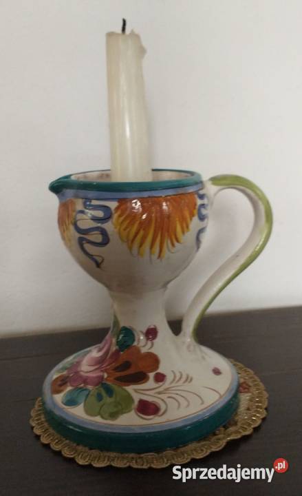 Włoski świeczni ręczna robota sprzedam