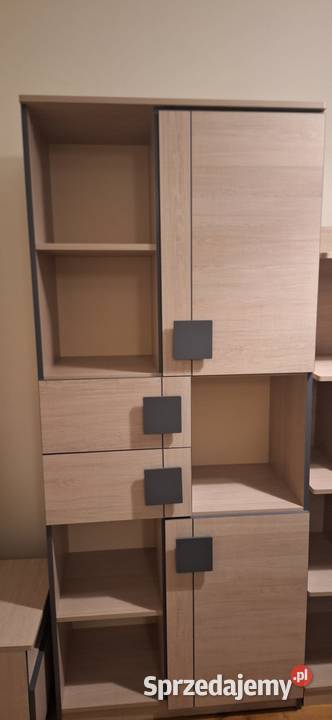 Meble młodzieżowe GUMI zestaw pojedynczo komoda Gorlice