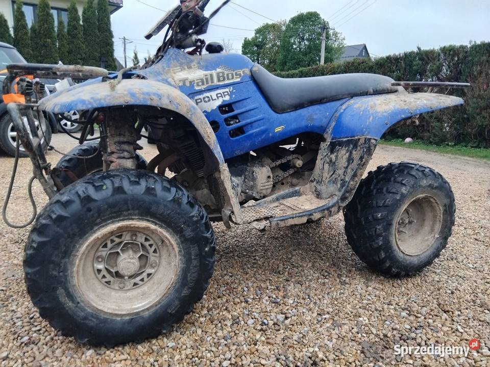 Quad Polaris Suzuki 500 wsteczny Konina