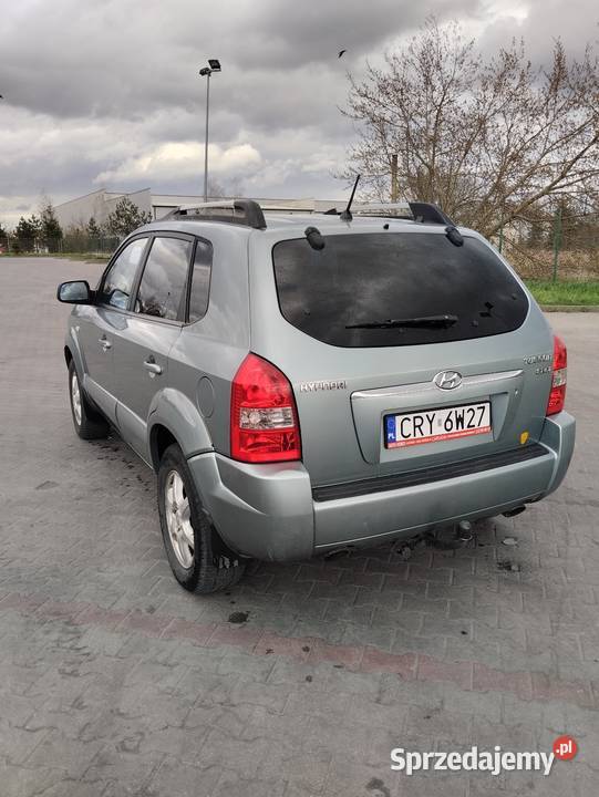 HYUNDAI TUCSON 2005r 20 CRDI ASR (kontrola trakcji) Rypin sprzedam
