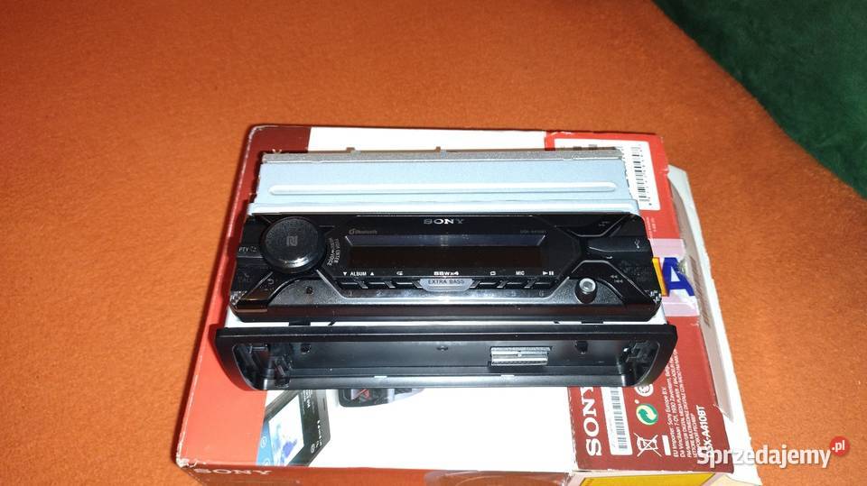 Radio Sony DSXA410BT czytaj opis