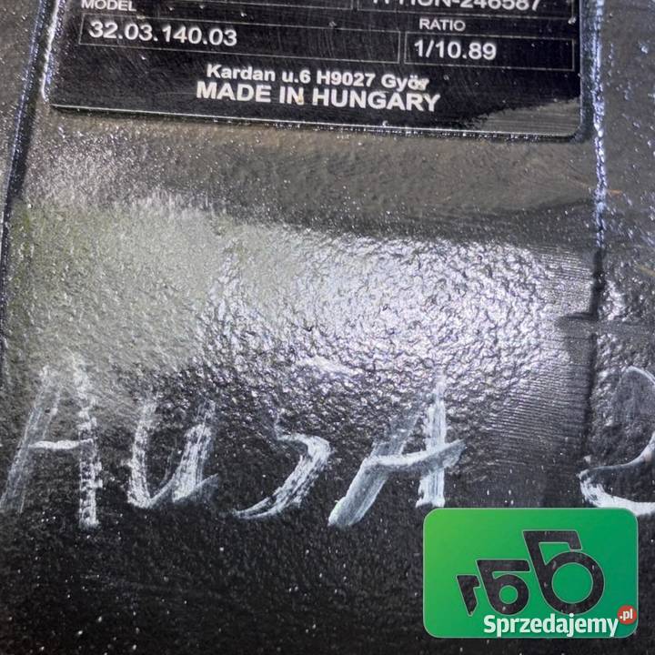 Przedni most Dana Spicer 103397891 AUSA T 235 H Wilkowo