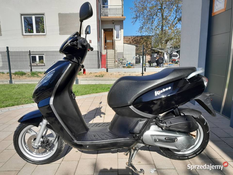 Peugeot kisbee 50cc 4T Led wtrysk transport fv Bełżyce