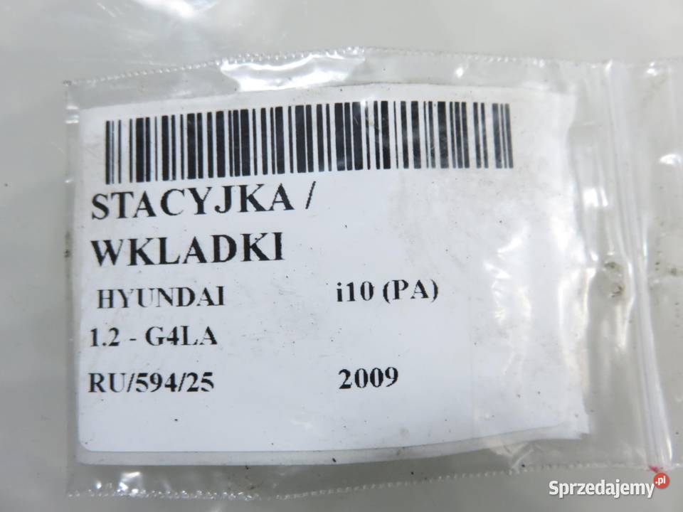 STACYJKA WKŁADKI HYUNDAI i10 osobowe