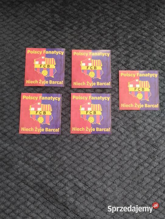 Naklejki FC BARCELONA Polscy Fanatycy 5 Warszawa