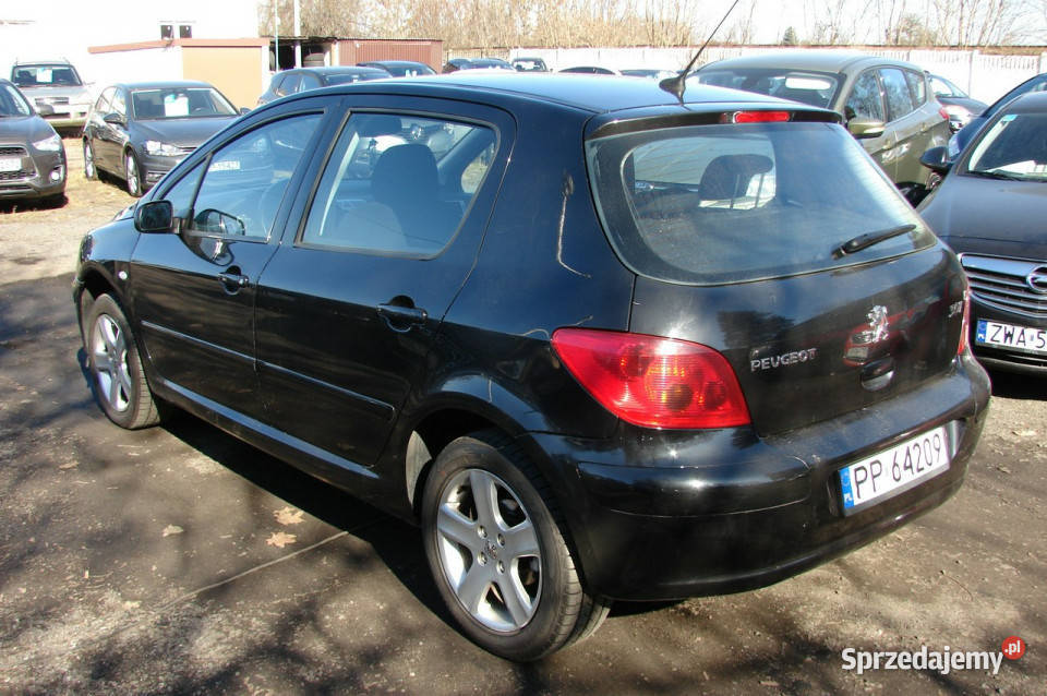 Peugeot 307 16 E 110 80000 stan listopad 2004 I VAT marża wielkopolskie Piła sprzedam