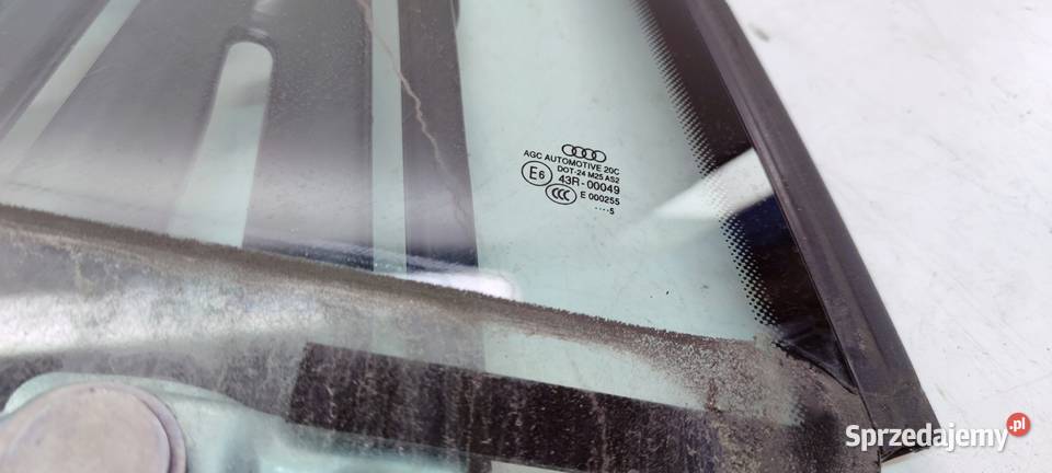 MECHANIZM SZYBY SZYBA PRAWY TYŁ AUDI A3 8V Przystajń sprzedam