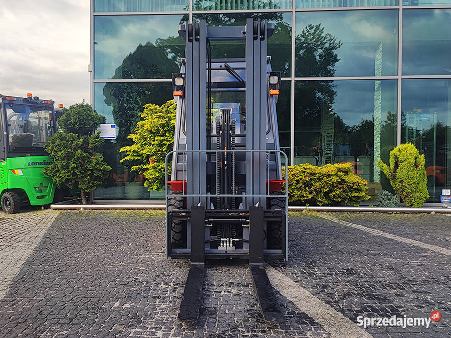 Wózek widłowy JAC CPQYD25 25 t triplex 5 m LPG małopolskie Kęty
