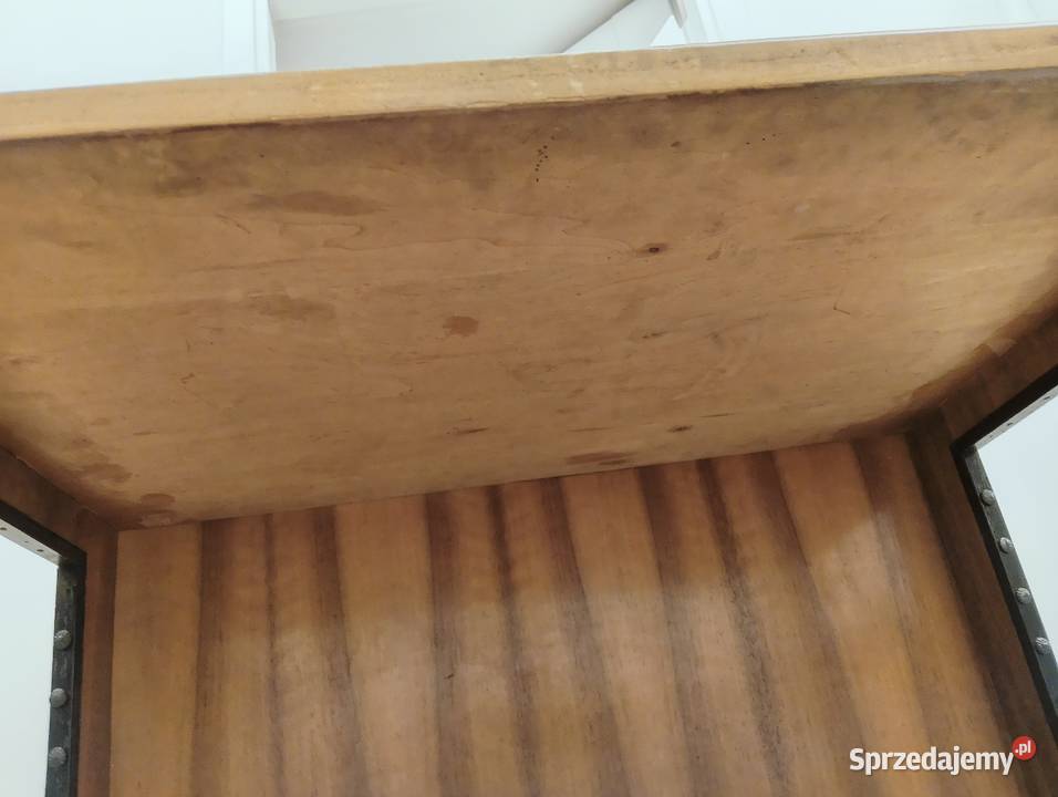 Stolik pod radiotelewizor model z żyłkami PRL małopolskie Kraków