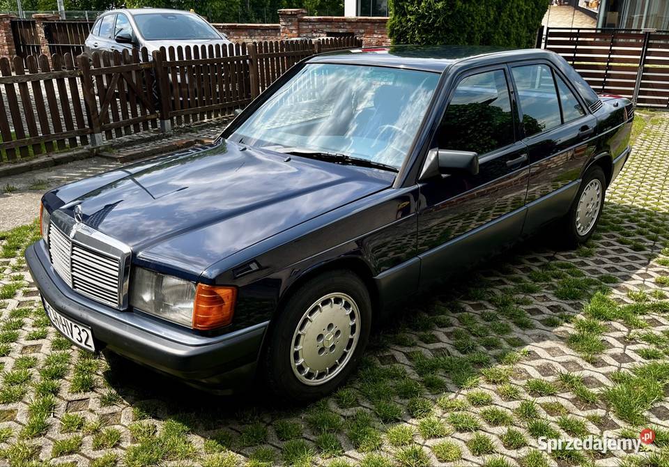 Mercedes 190 ładny stan rzadki środek gruby Szamotuły