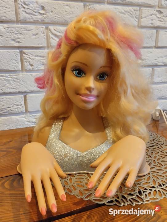 Główka fryzjerska barbie Mosina