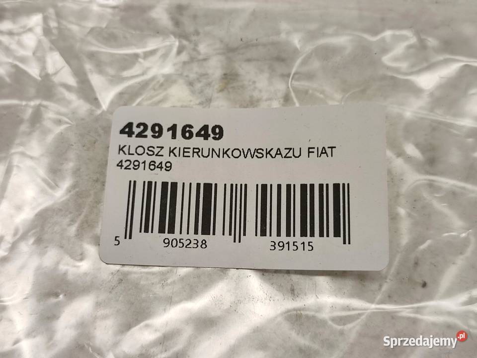 KLOSZ KIERUNKOWSKAZU PRAWY PRZÓD FIAT 126 P BIS