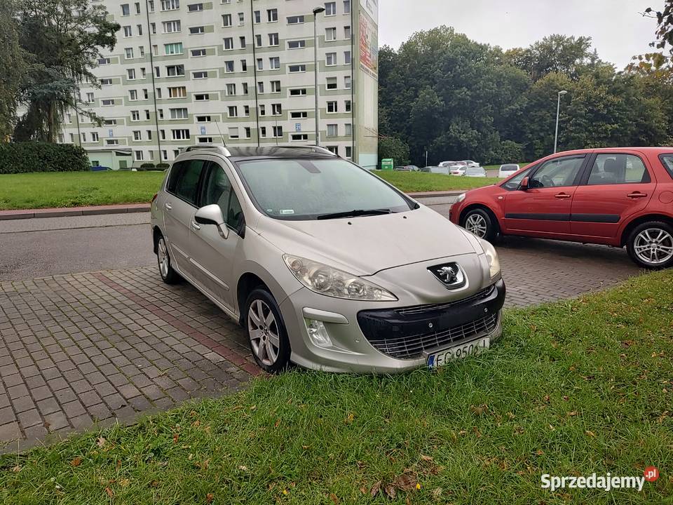 Peugeot 308SW 2009 panorama 16 HDI bez FAPDPF 1600cm3 Gorzów Wielkopolski
