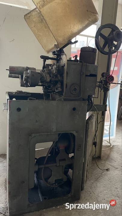 Automat tokarski TRAUB TC15 podajnik materiału dolnośląskie Bielany Wrocławskie
