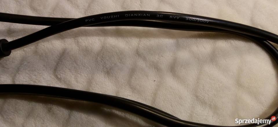 Kabel zasilania komputerowy czarny 120 śląskie Rogoźnik