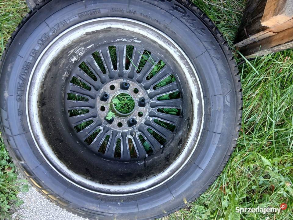 Alu felga bmw e39 z oponą Michelin 21555 r16 Olsztyn