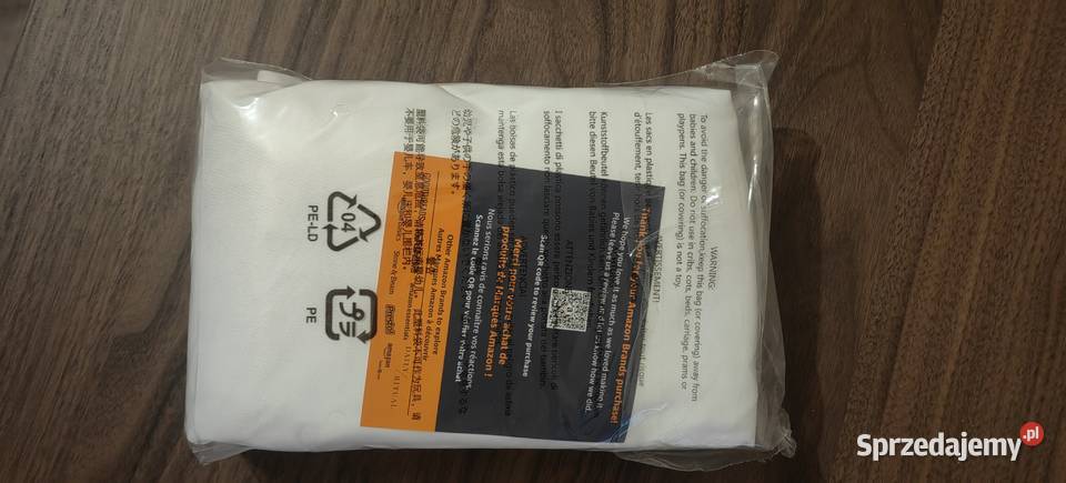 Prześcieradło z gumką Amazon Basics 90x190 mazowieckie sprzedam