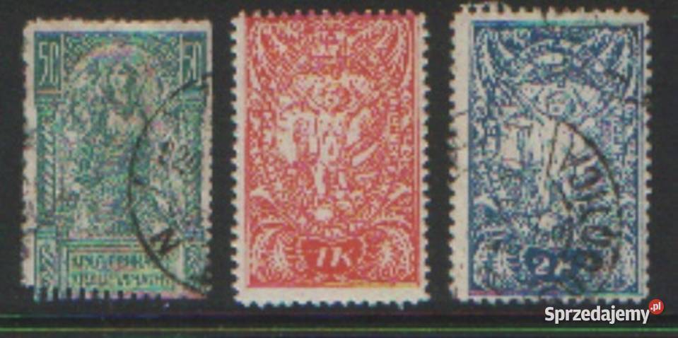 Zn Stara Jugosławia Mi 107A kas 109A 11A kas