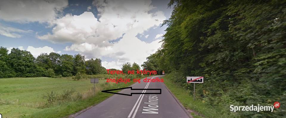 Działka budowlana w Somoninie MPZP media 1365m2 Somonino