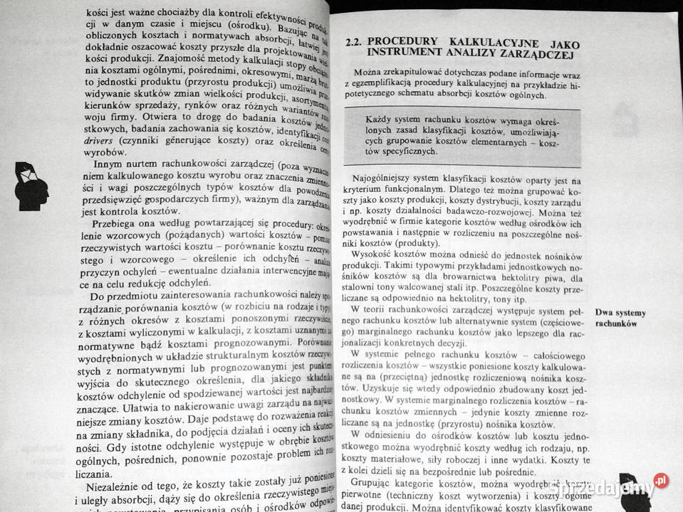 Rachunkowość zarządcza Andrzej Kowalak Pozostałe Chełm