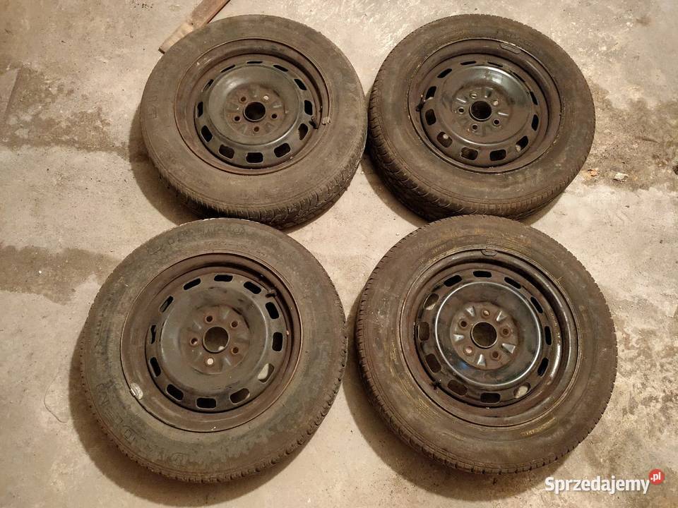Koła stalowe 14x6jj z oponami letnimi Toyota Bielsko-Biała