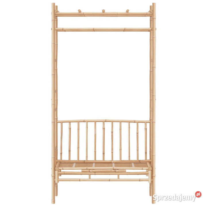 Ławka ogrodowa z pergolą 116 bambusowa WM341742 Warszawa