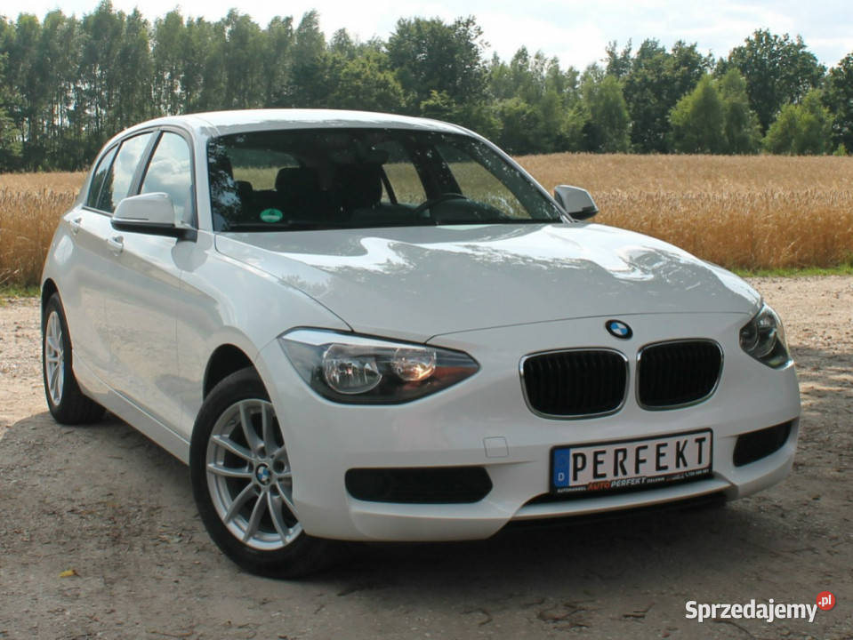 BMW 116 F20 16 Benzyna 136 Klima GRZANE Fotele bluetooth Zielenin
