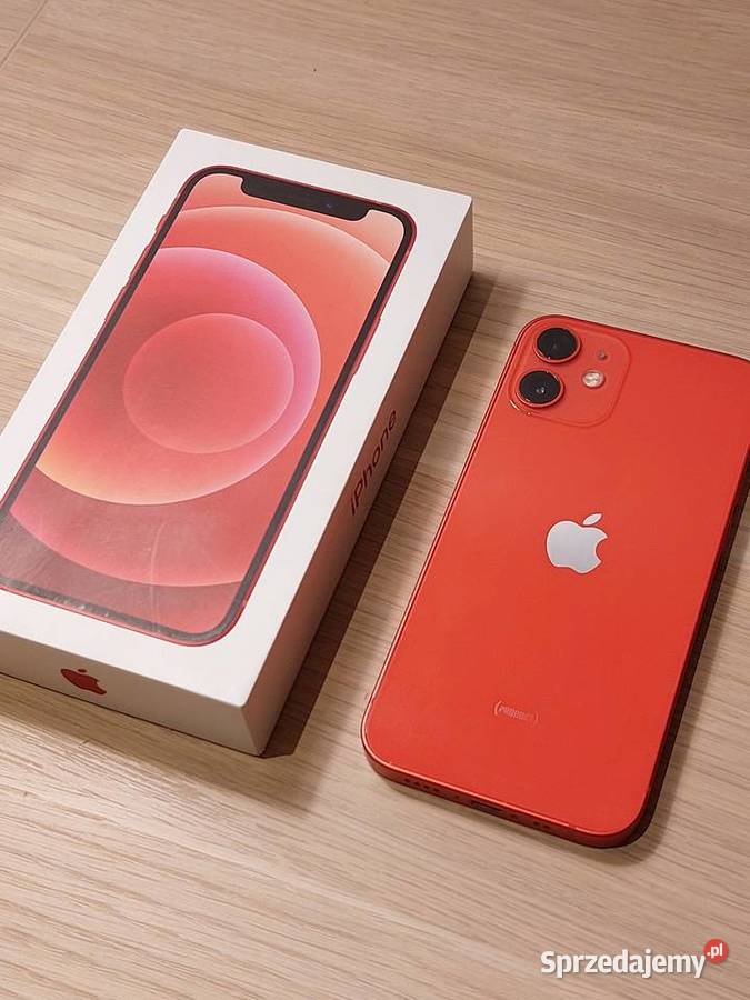 iPhone 12 mini 64GB 78 Czerwony mazowieckie Warszawa