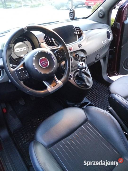 Fiat 500c 2019 29 500 świętokrzyskie Sędziszów