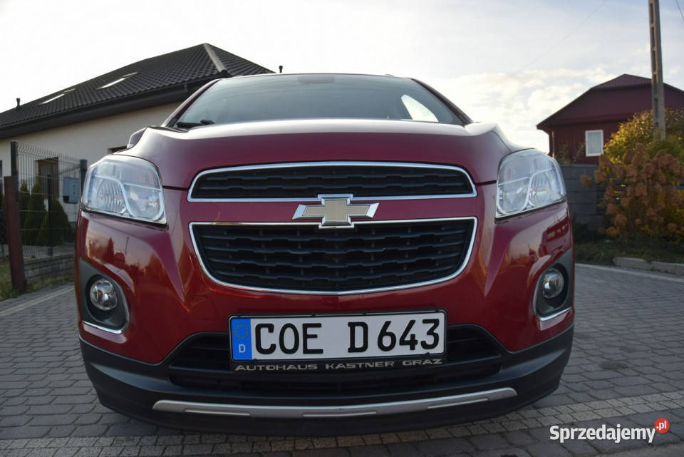 Chevrolet Trax 14TB Mokka 4x4 68 Kamera Oryginał podkarpackie Majdan Sieniawski