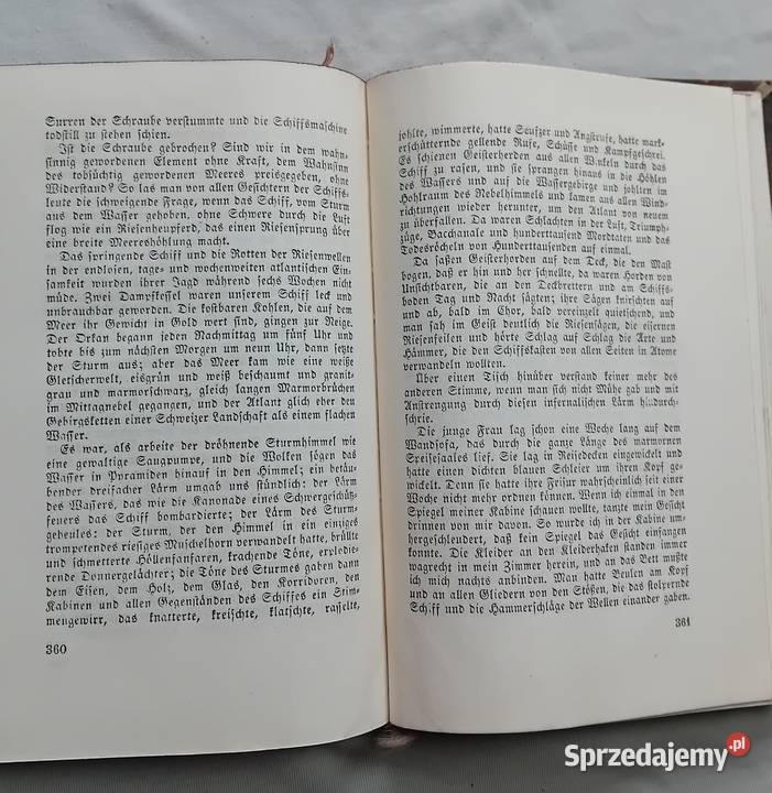 Dauthendey Raubmenschen Deutsche Buch Gem 1931 Koźminek