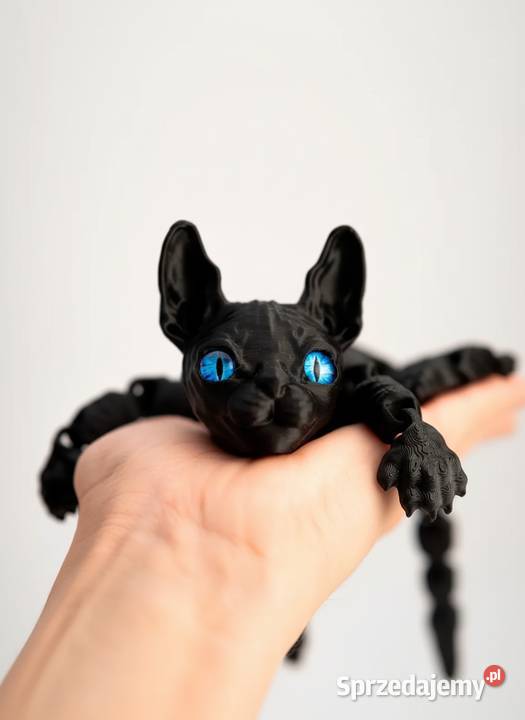 Ruchoma przegubowa figurka Kot sfinks Krzyszkowice