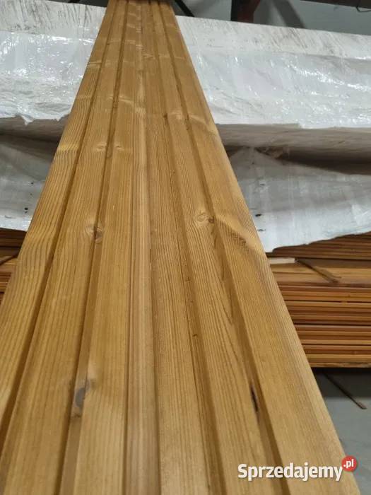 DESKA ELEWACJA THERMO TERMO SOSNA 25X143MM Prusice