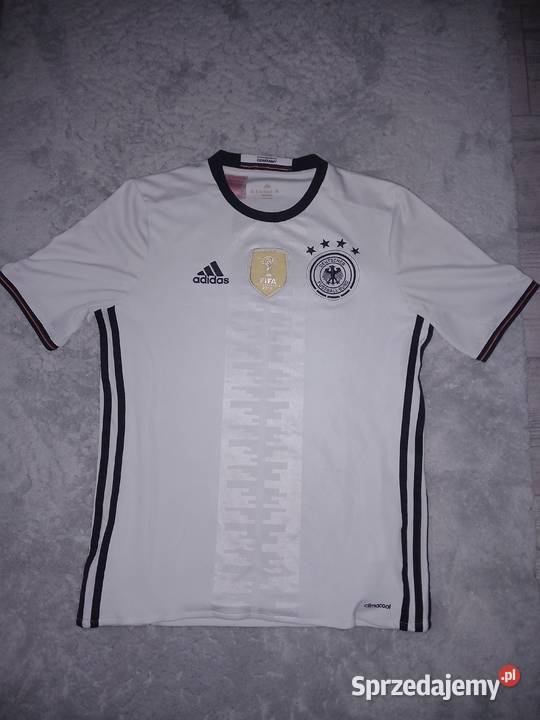 Koszulka Niemiec biała Adidas S Czaple
