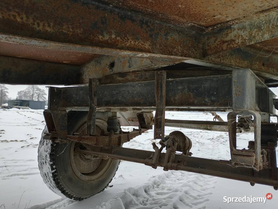 Przyczepa D50 sztywna Maszyny rolnicze lubelskie Serokomla