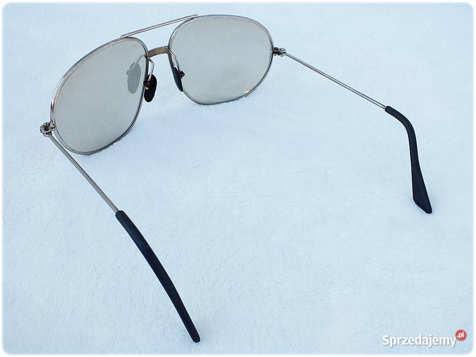 Stare Okulary przeciwsłoneczne Aviator Vintage w